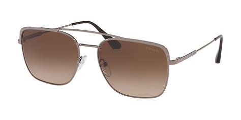 Prada PR 54IS 4AC8C1 Sunglasses in Brown